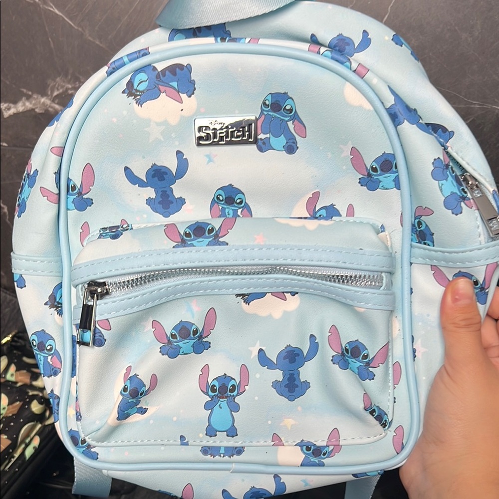 Disney Stitch Kids Backpack - Blue